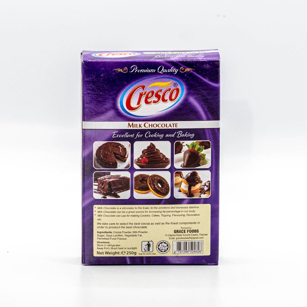 CRESCO MILK COOKING CHOCOLATE