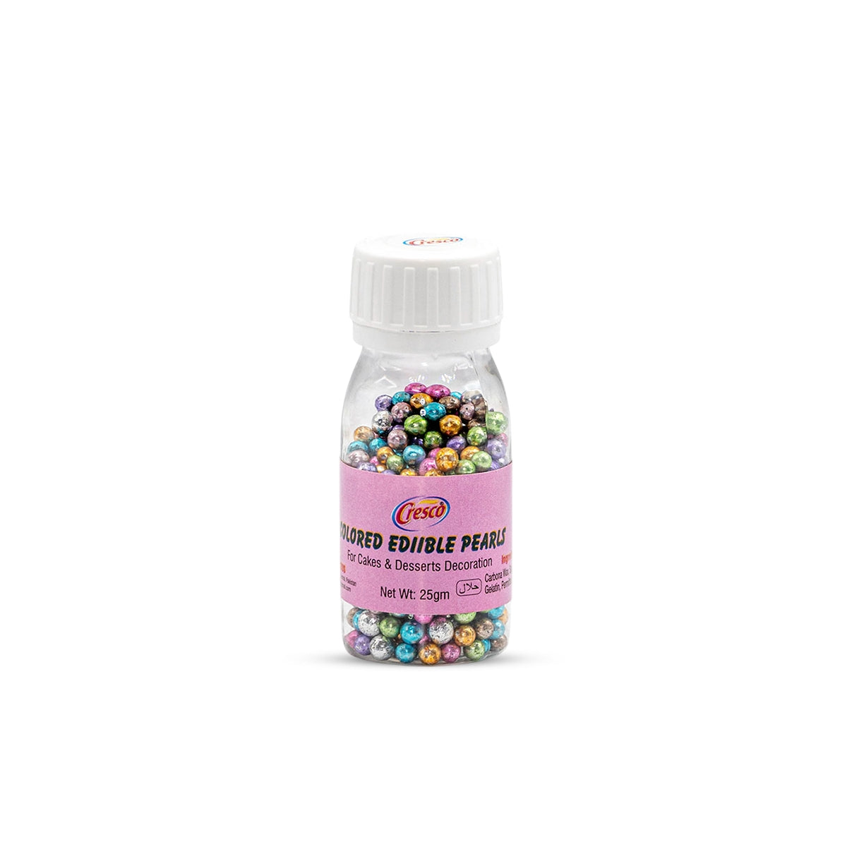 CRESCO EDIBLE COLOR PEARLS