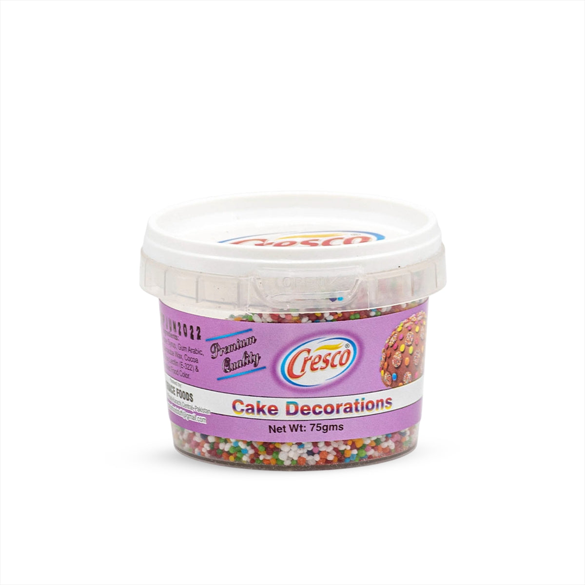 CRESCO EDIBLE CAKE DECORATION (PERELLI)