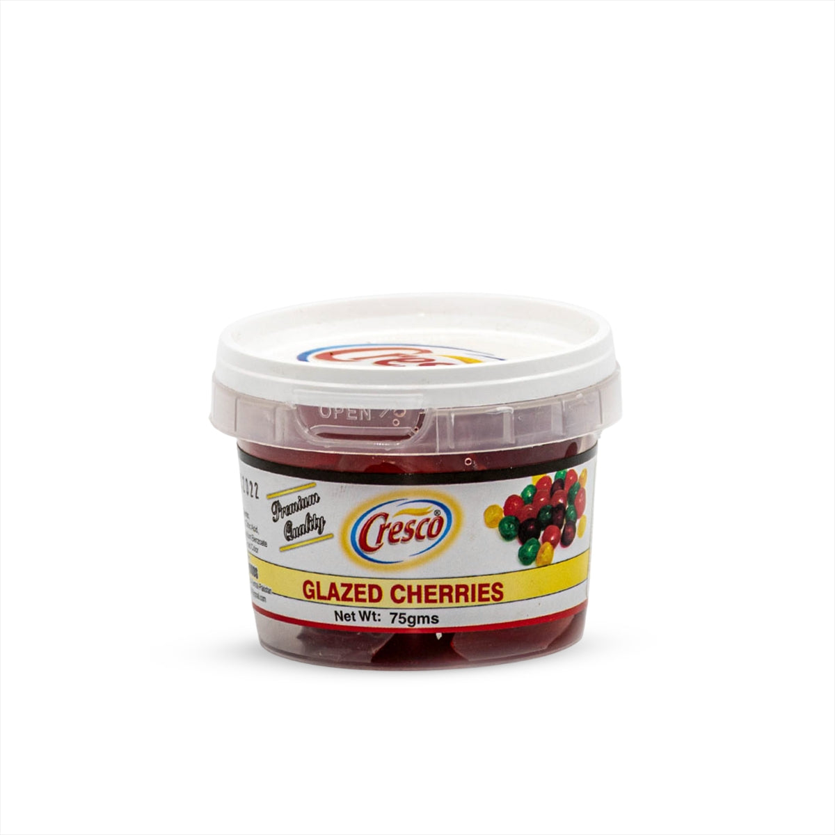 CRESCO RED GLAZE CHERRY
