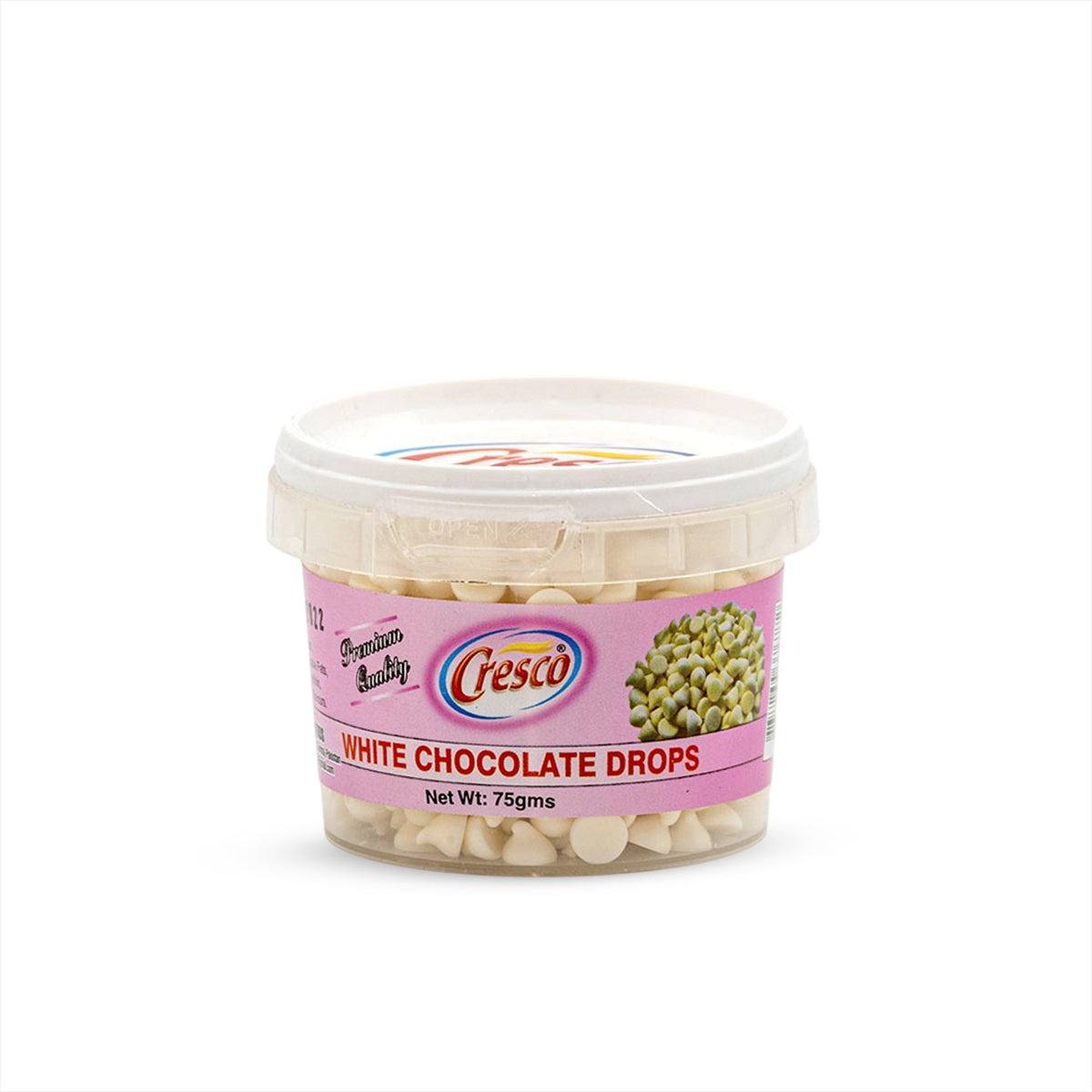 CRESCO WHITE CHOCOLATE DROPS