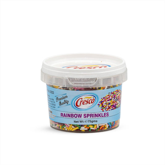 CRESCO EDIBLE RAINBOW SPRINKLES
